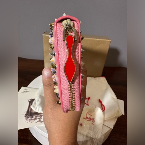 Christian Louboutin Studded wallet in EUC - Picture 5 of 17